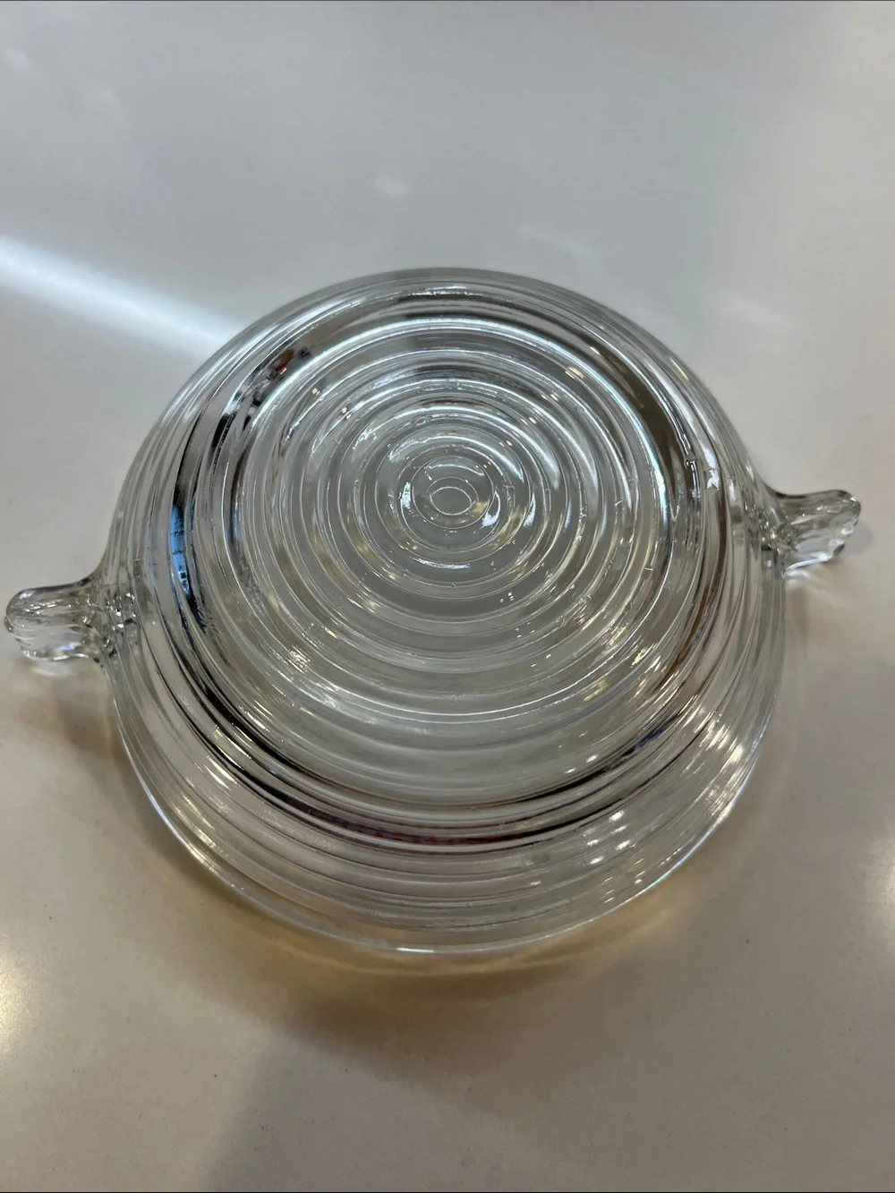 Vintage Anchor Hocking Clear Modern Bowl